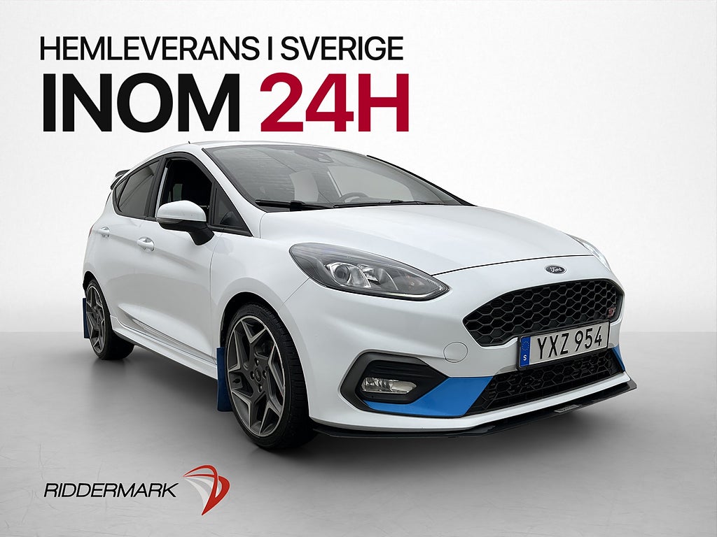 Ford Fiesta ST 200hk Recaro-Stolar B&O Maxton Rattvärme