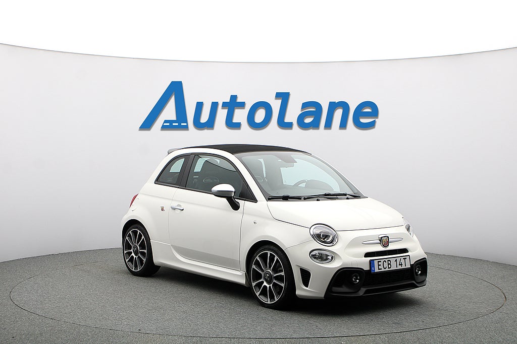 Abarth 595C 1.4 T-JET Turismo, Automat, Skinn, Carplay 165hk