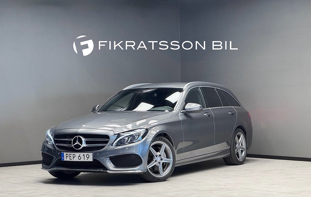 Mercedes-Benz C220 d 220 T d Plus AMG Line / B-kamera / Burmester