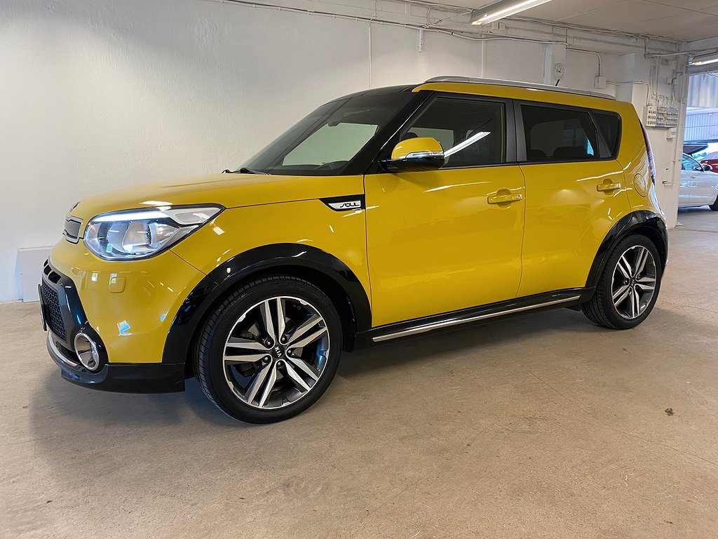 Kia Soul 1.6 GDI GLS Dragkrok Skinn Panoramglastak Nyservad