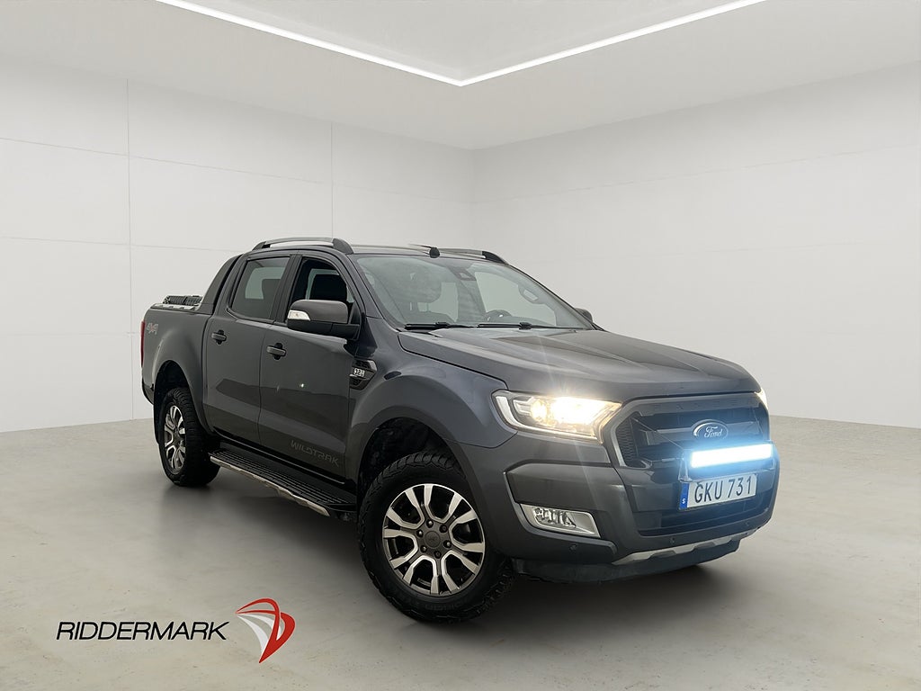 Ford Ranger Wildtrak 200hk 4x4 Värm ALMECO Diff Moms 1-ÄGARE