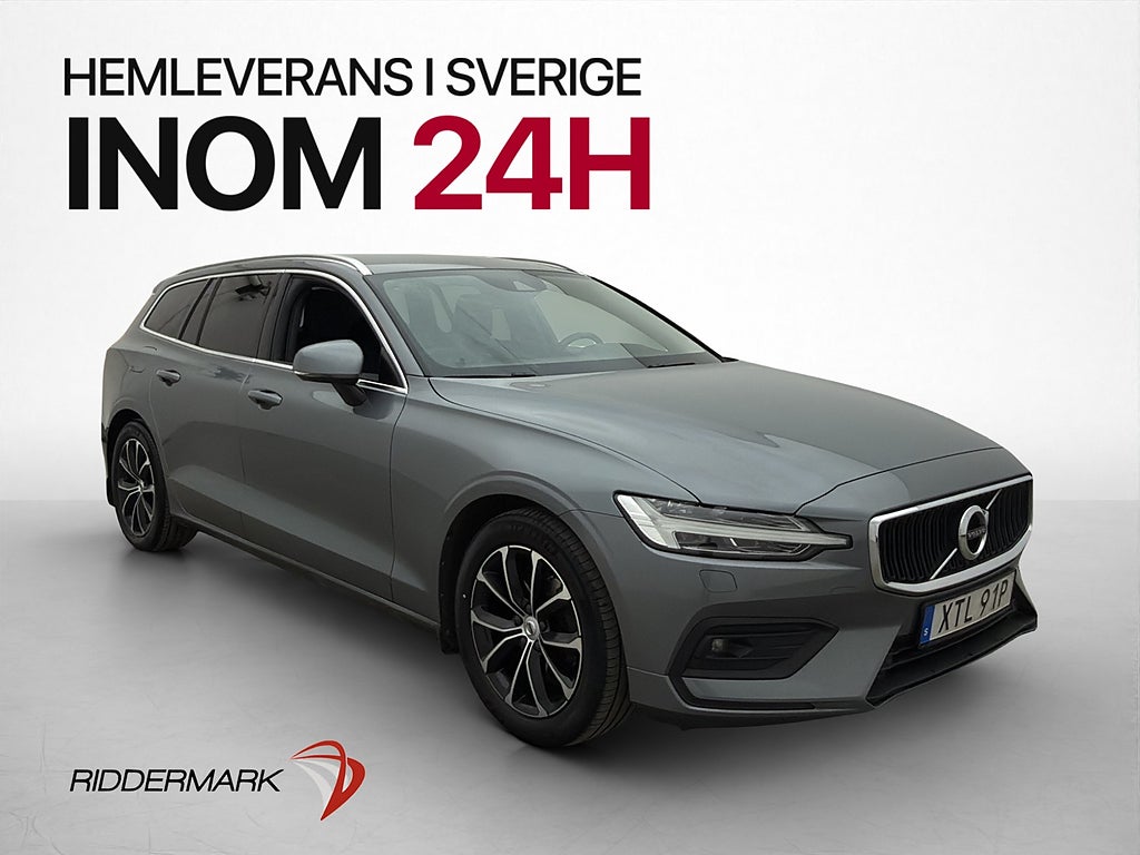 Volvo V60 D4 190hk AWD Momentum Skinn Värmare Drag Kamera