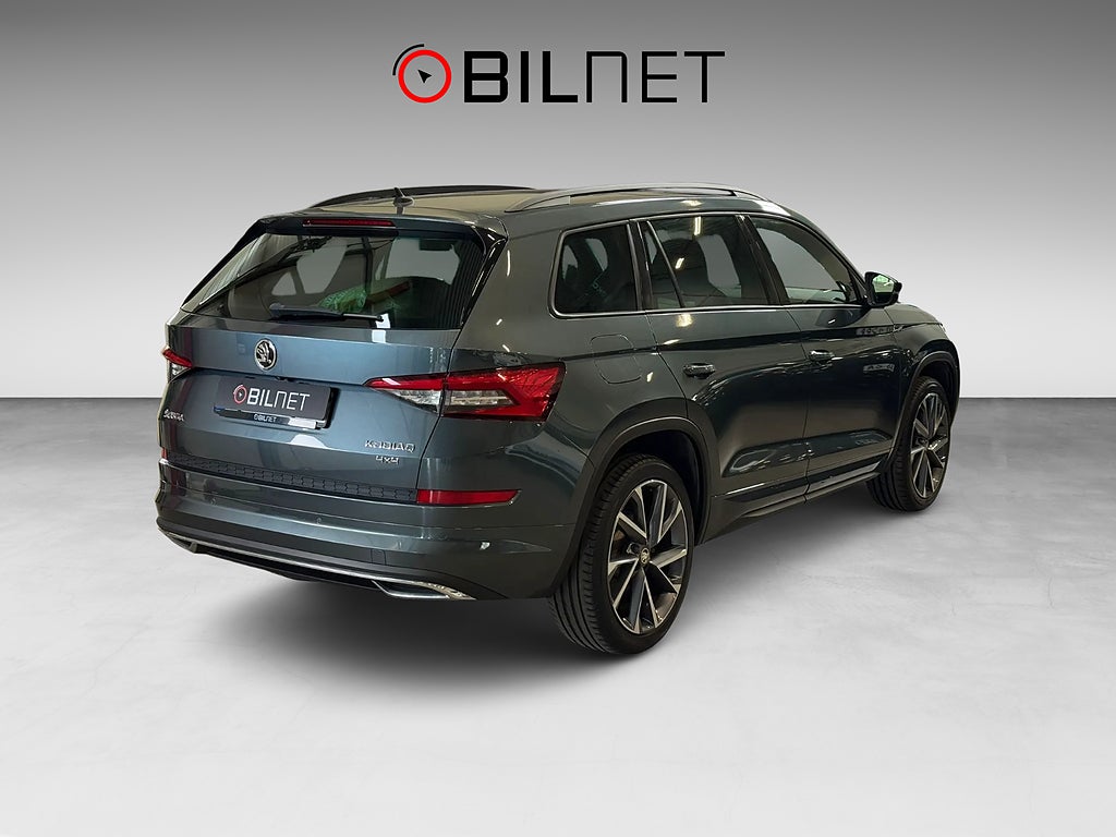 Skoda Kodiaq 7-Sits 2.0 TDI 4x4 Sportline Panorama Elstol Drag