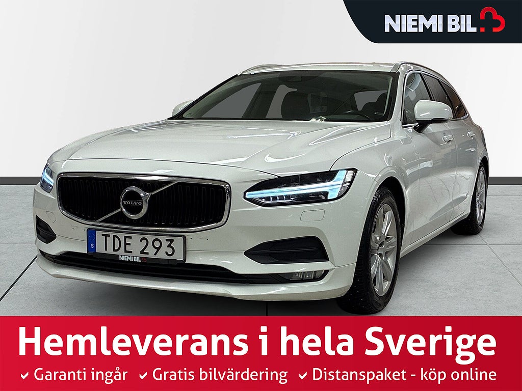 Volvo V90 D3 AWD Momentum Dragkrok Mvärmare Rattvärme S&V-däck