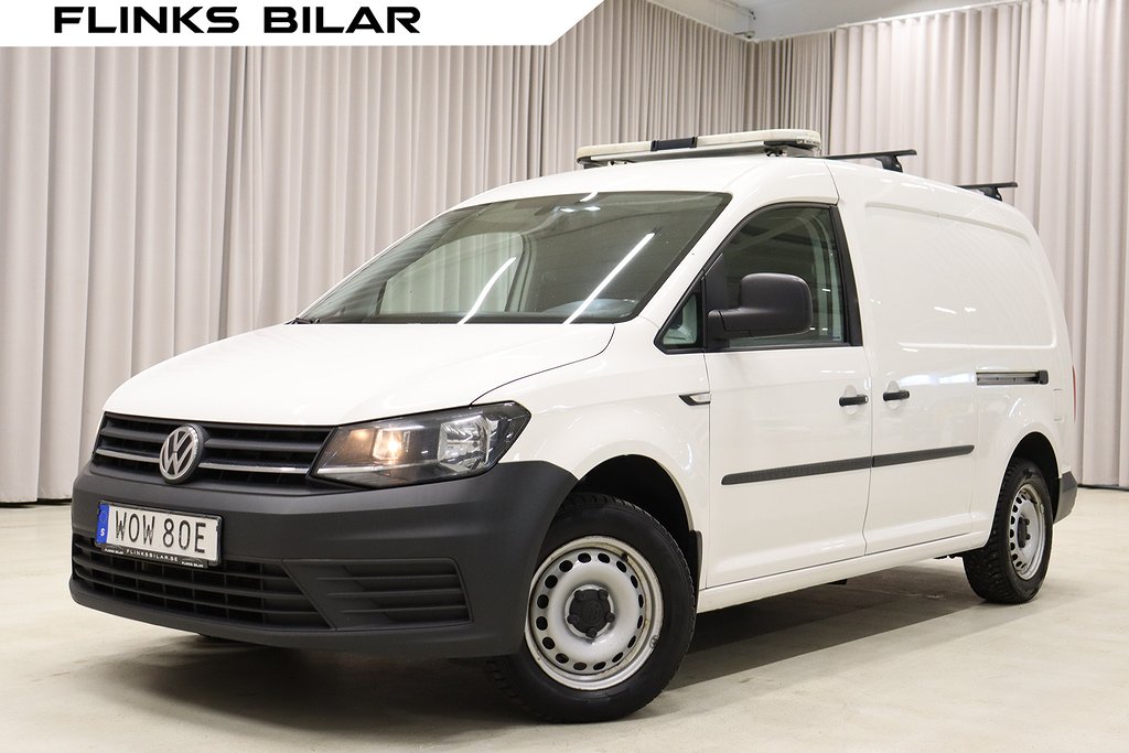 Volkswagen Caddy Maxi DSG Dubbeldörr Drag Värmare Backkamera