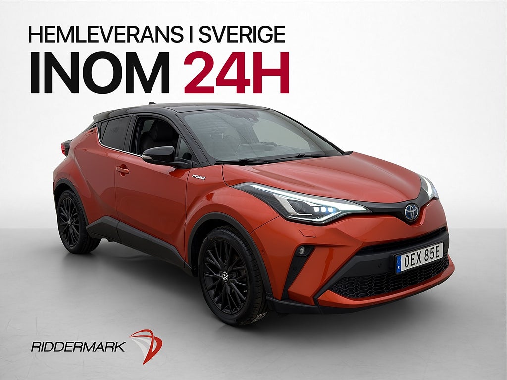 Toyota C-HR Hybrid 184hk Launch Edition Kamera JBL Dragkrok