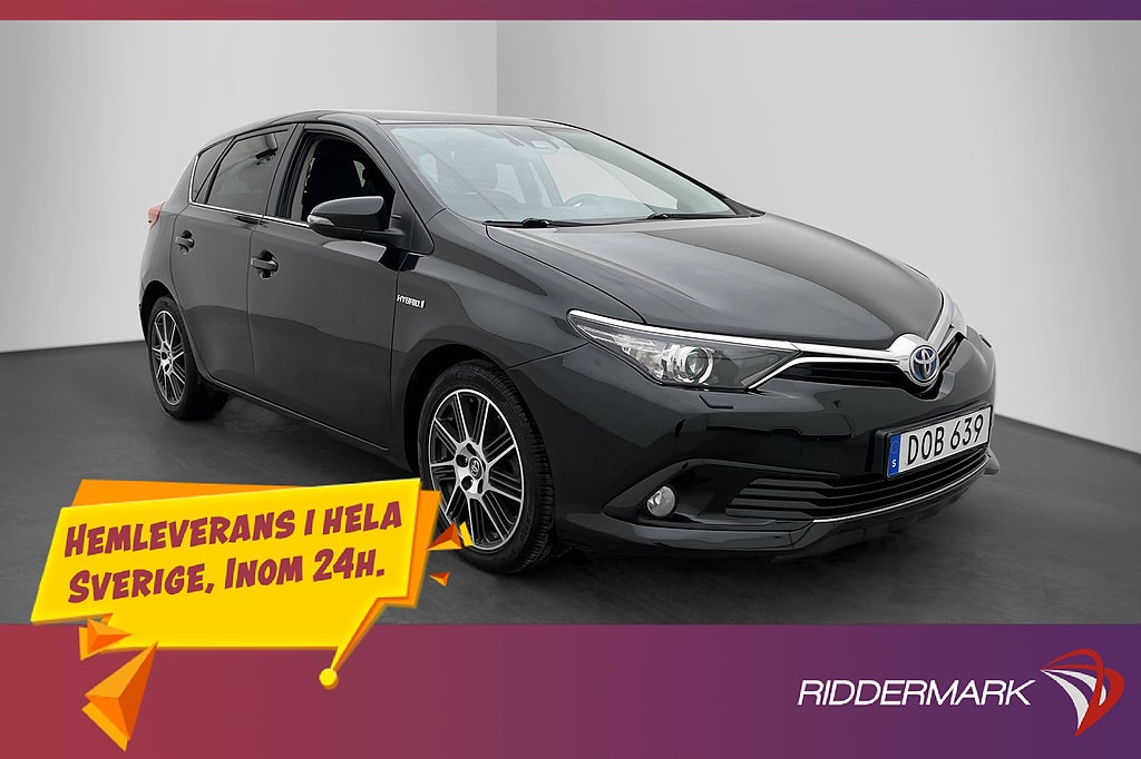 Toyota Auris Hybrid e-CVT Intense Kamera Keyless Låg skatt