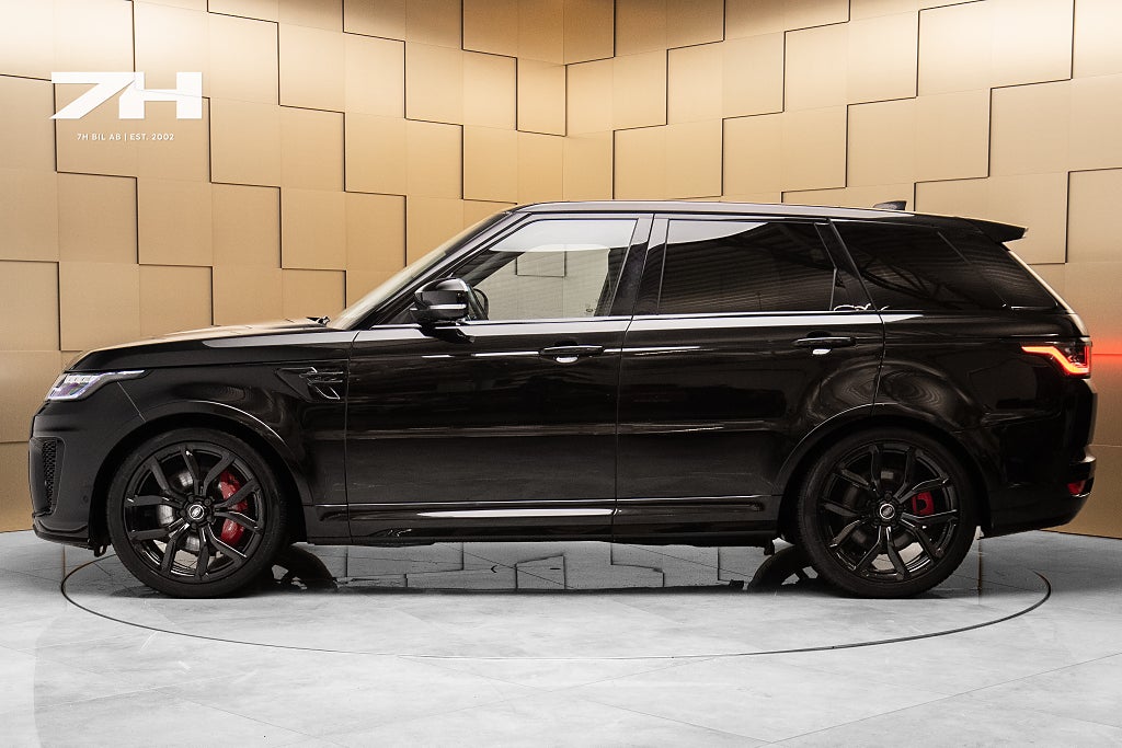 Land Rover Range Rover Sport Sport SVR 575hk / Pano / HuD / 360°