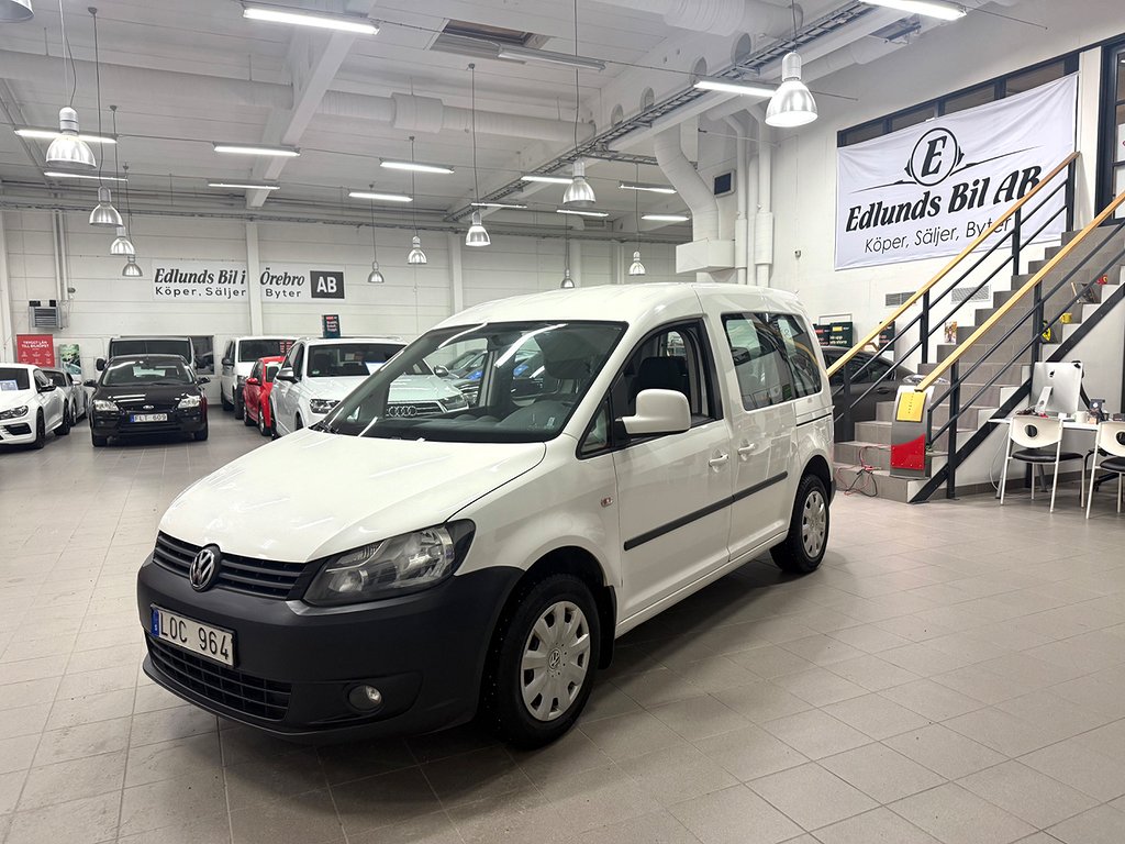 Volkswagen Caddy Life Kombi 2.0 EcoFuel 5sits Euro 5