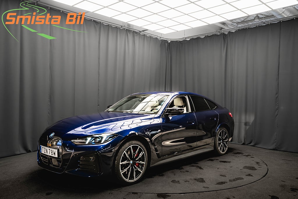 BMW i4 M50 xDrive SUPERCHARGED MERINO PANO INDIVIDUAL MOMS/VAT