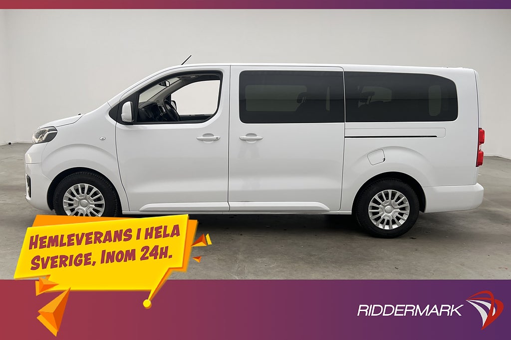 Toyota Proace Verso Extra Lång 2.0D PDC 9-Sits CarPlay MOMS