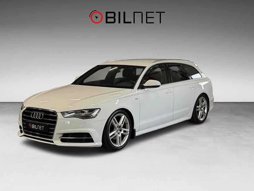 Audi A6 Avant 2.0 TDI 190hk Aut S-Line In/ut Värmare LED Drag