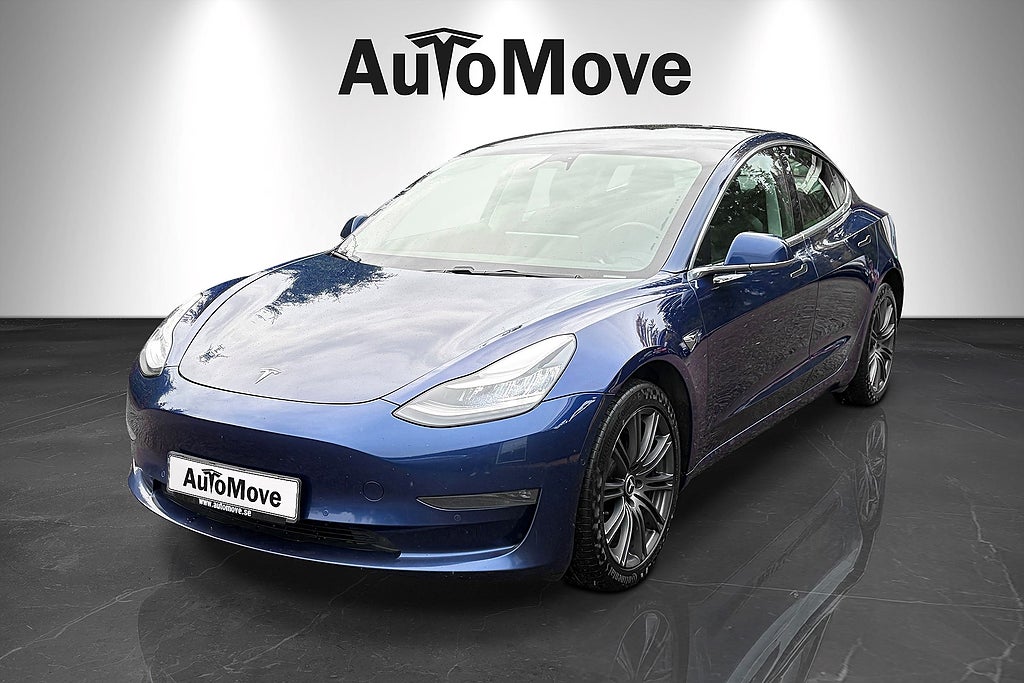 Tesla Model 3 Long Range AWD 440hk,Drag  2019