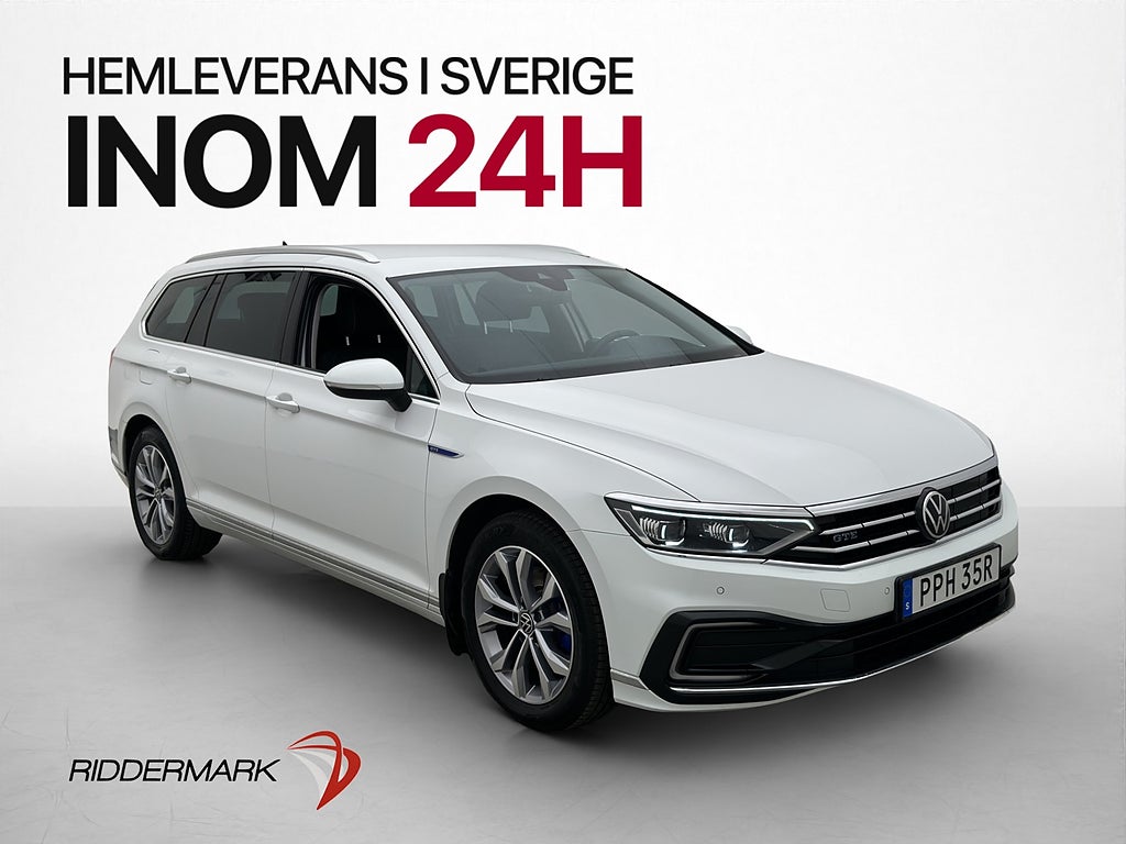 Volkswagen Passat 1.4 TSI GTE Värmare Cockpit Kamera Drag