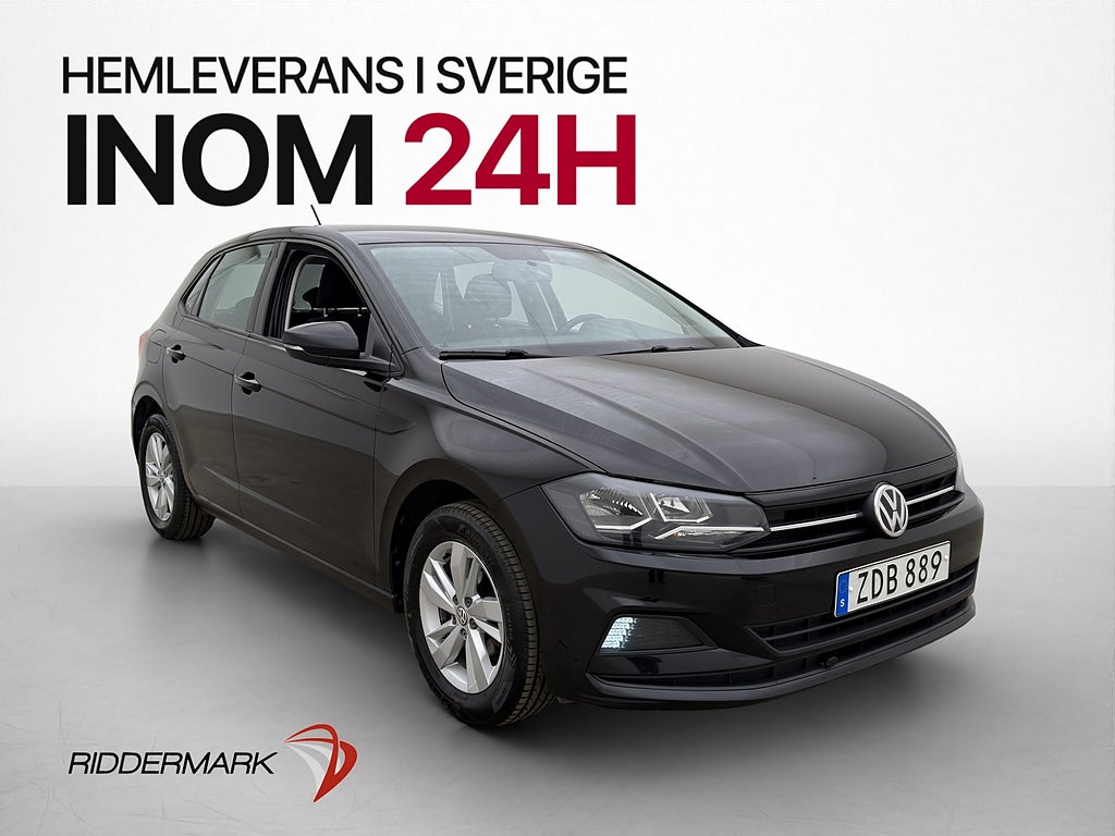 Volkswagen Polo 1.0 TSI 95hk Base Farthållare 0,44l/mil