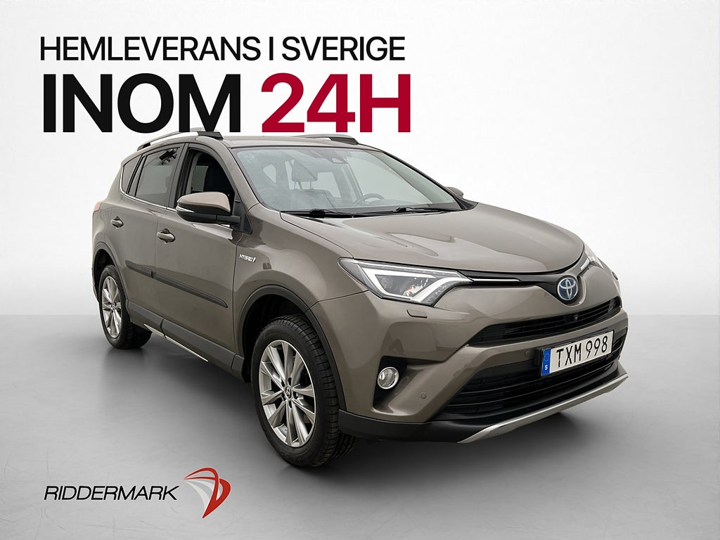 Toyota RAV4 AWD 197hk Hybrid Executive JBL Skinn Navi Drag