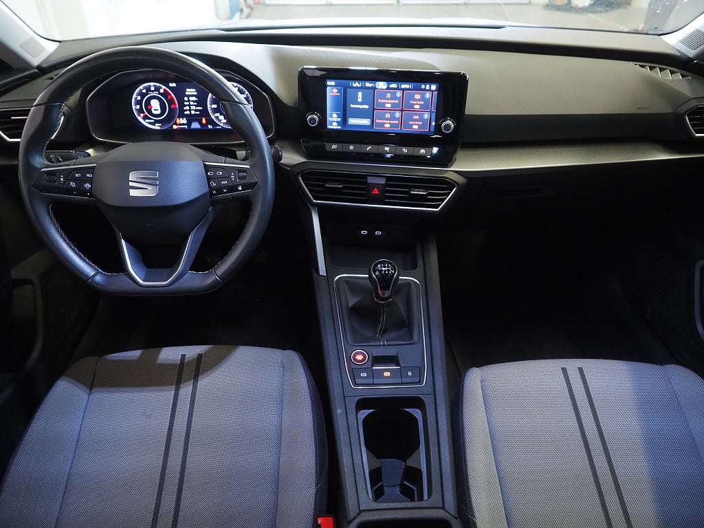 Seat Leon 1,0 TSI 110hk 5d Style Pluspaket Komfortpaket Cockpit