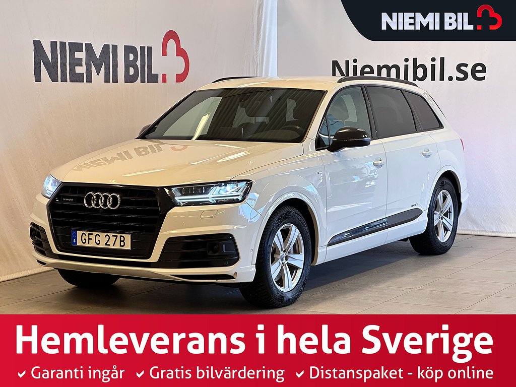 Audi Q7 50 TDI Alpine S Line Nightvision/360/7-sits/SoV-däck
