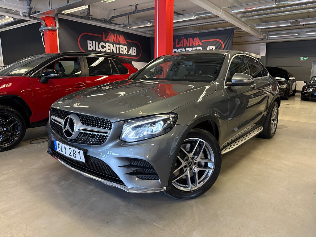 Mercedes-Benz GLC 250 d Coupé 4MATIC 9G-Tronic 1ÄG AMG Line Drag Taklucka