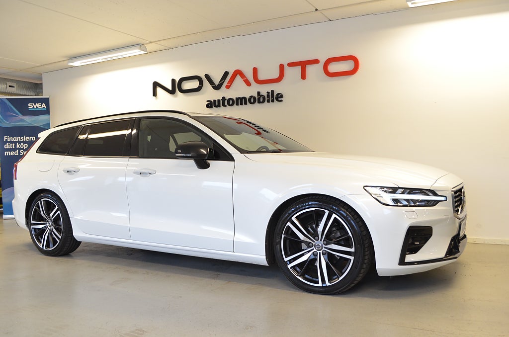 Volvo V60 D4 AWD Polestar R-Design Teknik Massage GPS Läder 