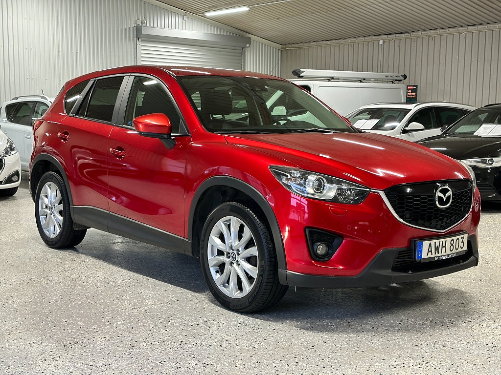 Mazda CX-5 2.2 SKYACTIV-D AWD Optimum Fullservad BOSE Drag Skinn