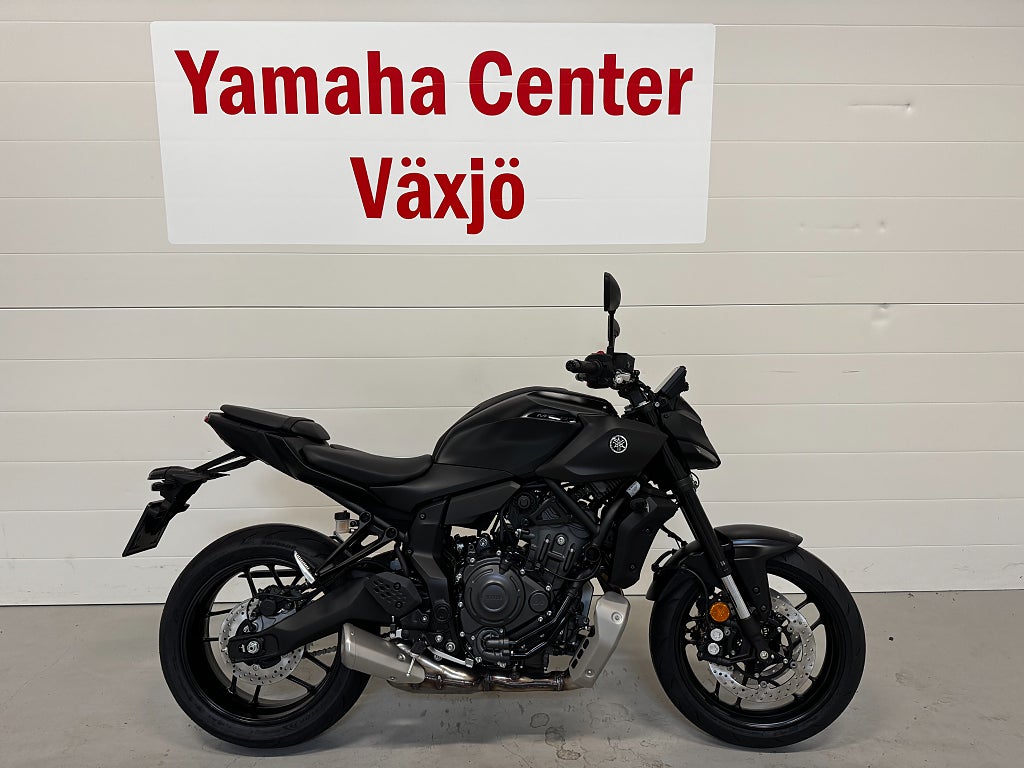 Yamaha MT-07 Tech Black *36mån räntefritt 0kr kontant*