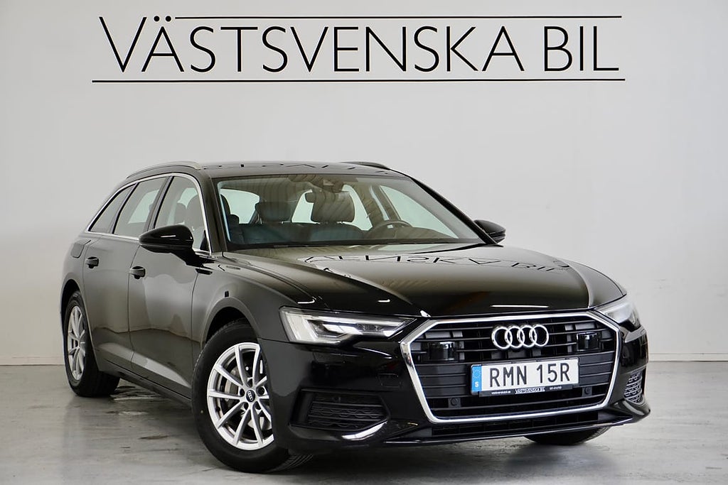 Audi A6 Avant 40 TDI Helläder/Värmare/Drag/3,45% Ränta