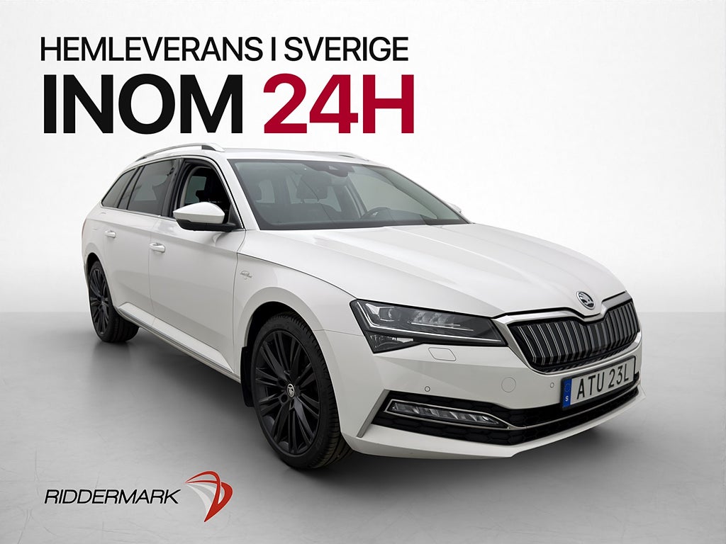 Skoda Superb iV 1.4 TSI L&K Värm Cockpit Kamera Drag Canton