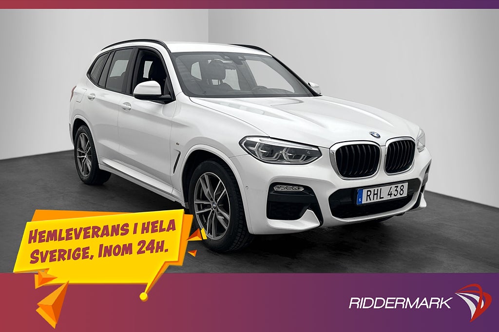 BMW X3 xDrive 20d 190hk M Sport Värm Navi Kamera Rattvärme