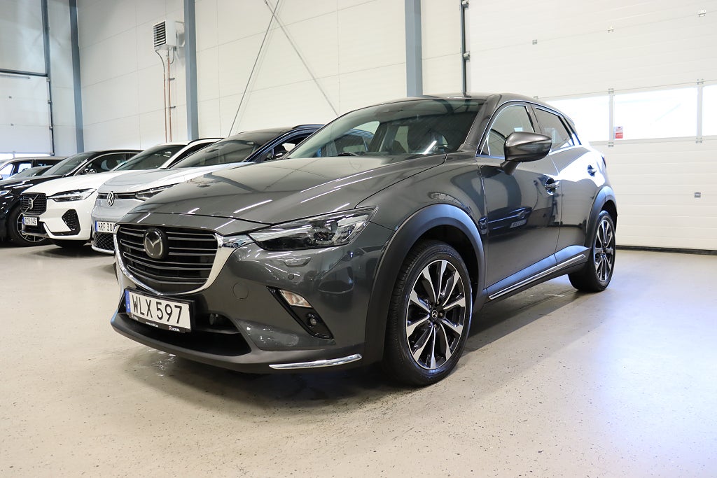 Mazda CX-3 2.0 SKYACTIV-G AWD Drag 1-Ägare Bose M-Värm B-Kam 150hk