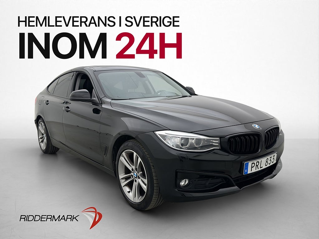 BMW 320 d xDrive GT Sport line Pano Skinn Kamera Navi Drag