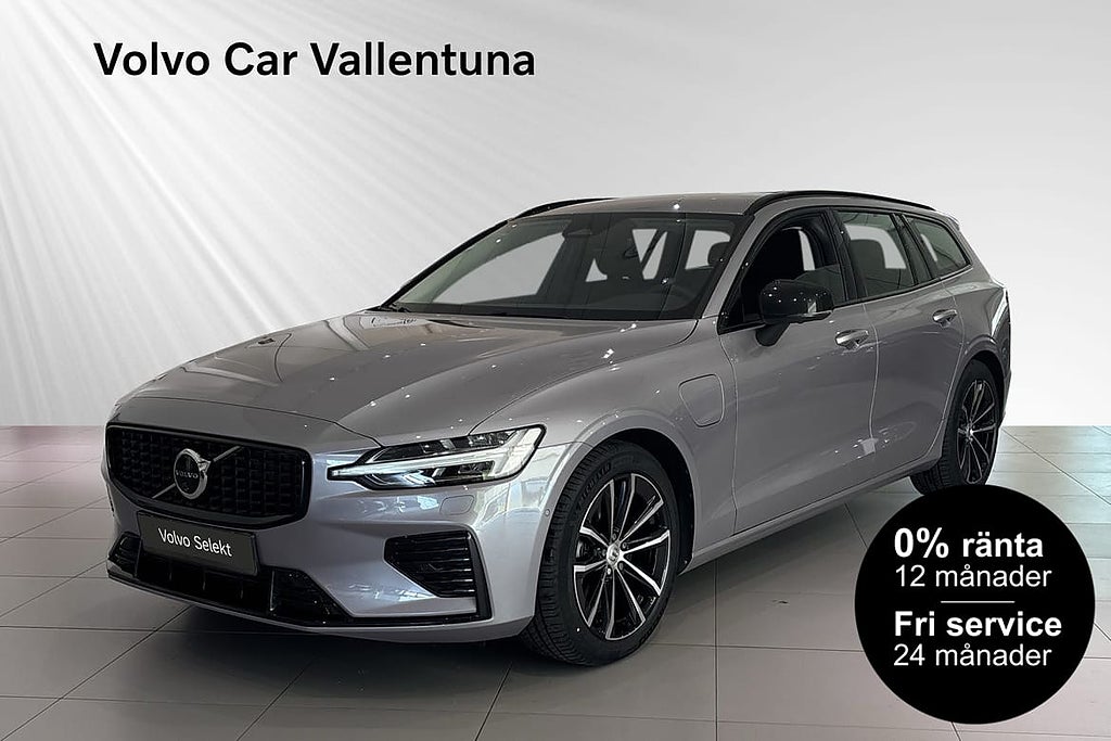 Volvo V60 T6 Plus Dark Nordic Edition -Kamera 360 - 0% RÄNTA