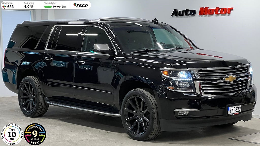 Chevrolet Suburban Premier V8 4WD 8-sits 360hk MOMS/Leasbar