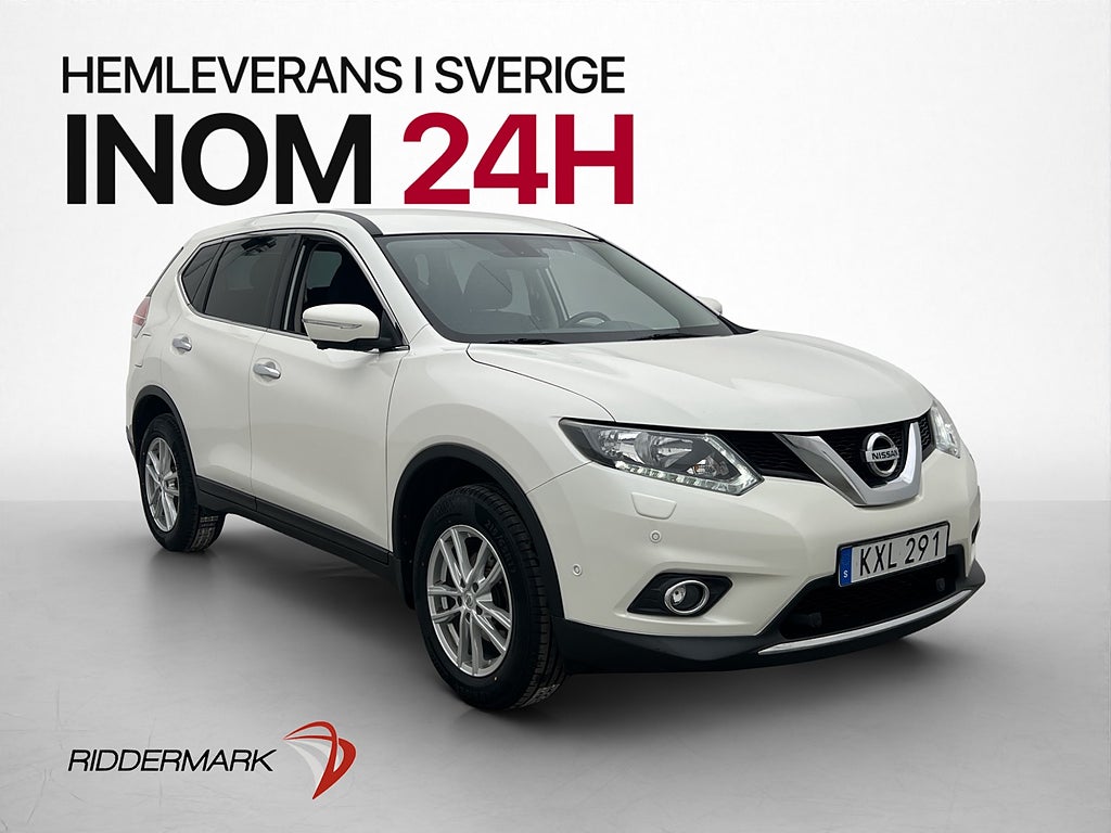 Nissan X-Trail 130hk Acenta 360° Navi Döda-Vinkel Dragkrok
