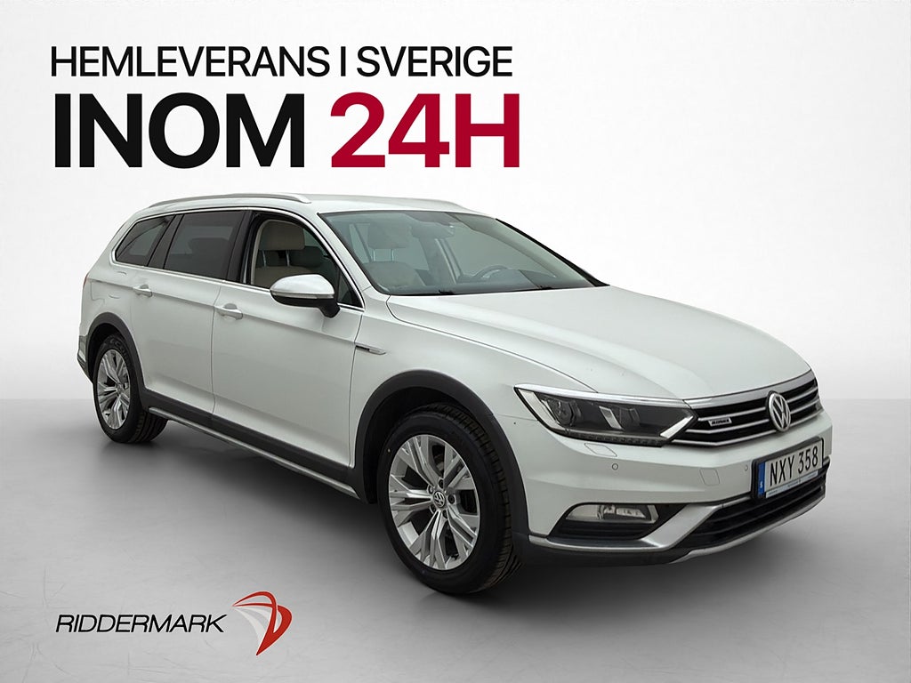 Volkswagen Passat Alltrack 2.0 TDI 4M Skinn Drag Kamera