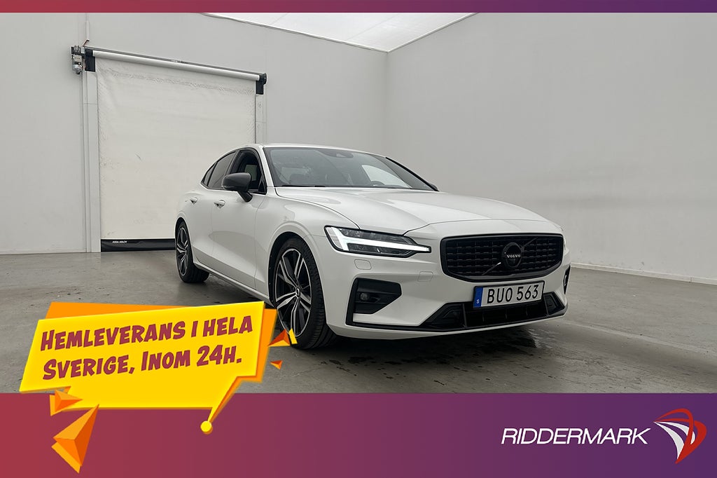Volvo S60 R-Design VOC Värmare Skinn 360° HUD 4-Zons CarPlay