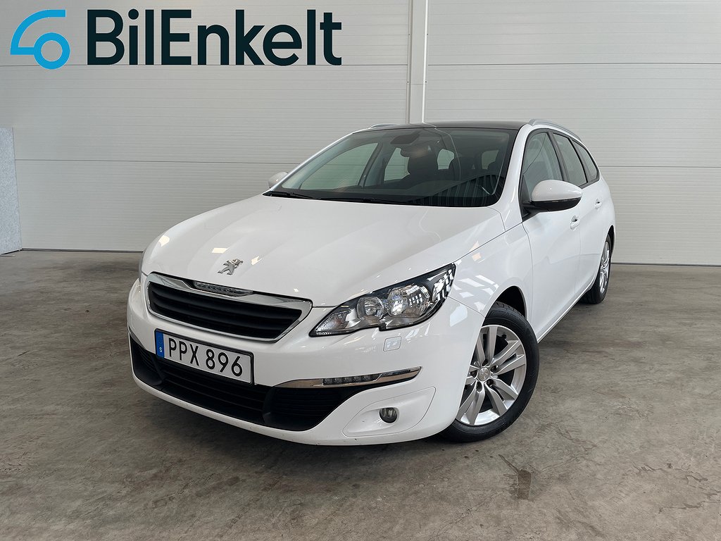 Peugeot 308 SW 1.6 BlueHDI Auto Panorama Drag Kambytt 120hk 2015