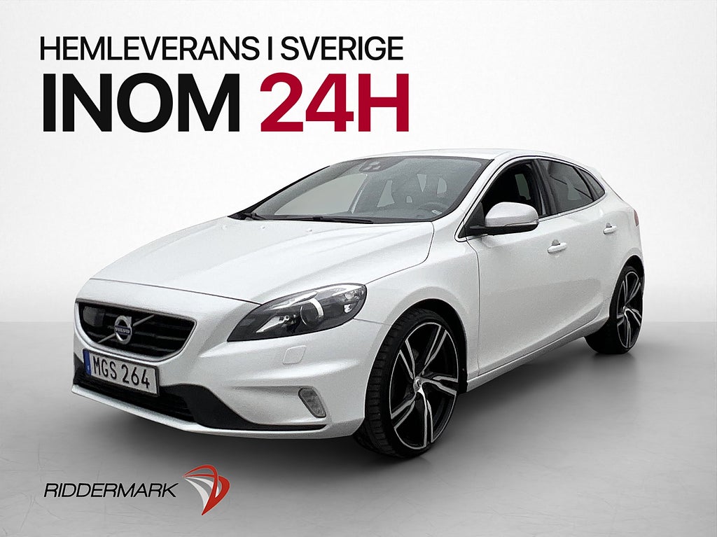 Volvo V40 D3 R-Design P-Värmare P-Sensorer BLIS Skinn