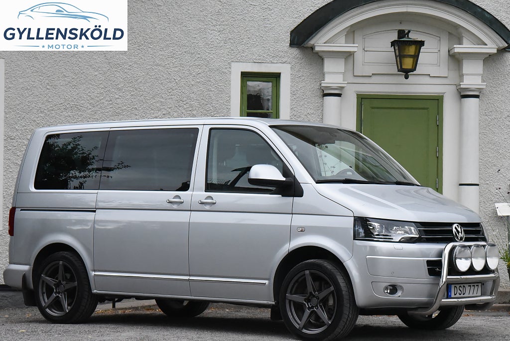 Volkswagen Multivan 2.0 TDI 4Motion 7-sits Dragkrok Värmare Solgardiner BT