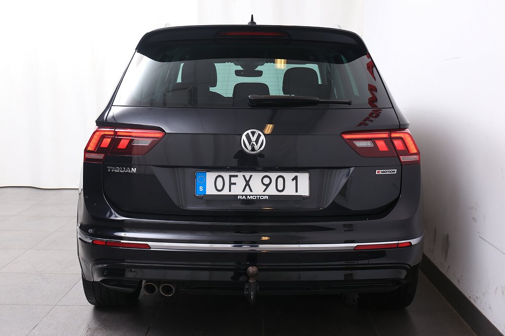 Volkswagen Tiguan 2,0 TDI BM 4Motion DSG R-Line Värmare Drag 2019
