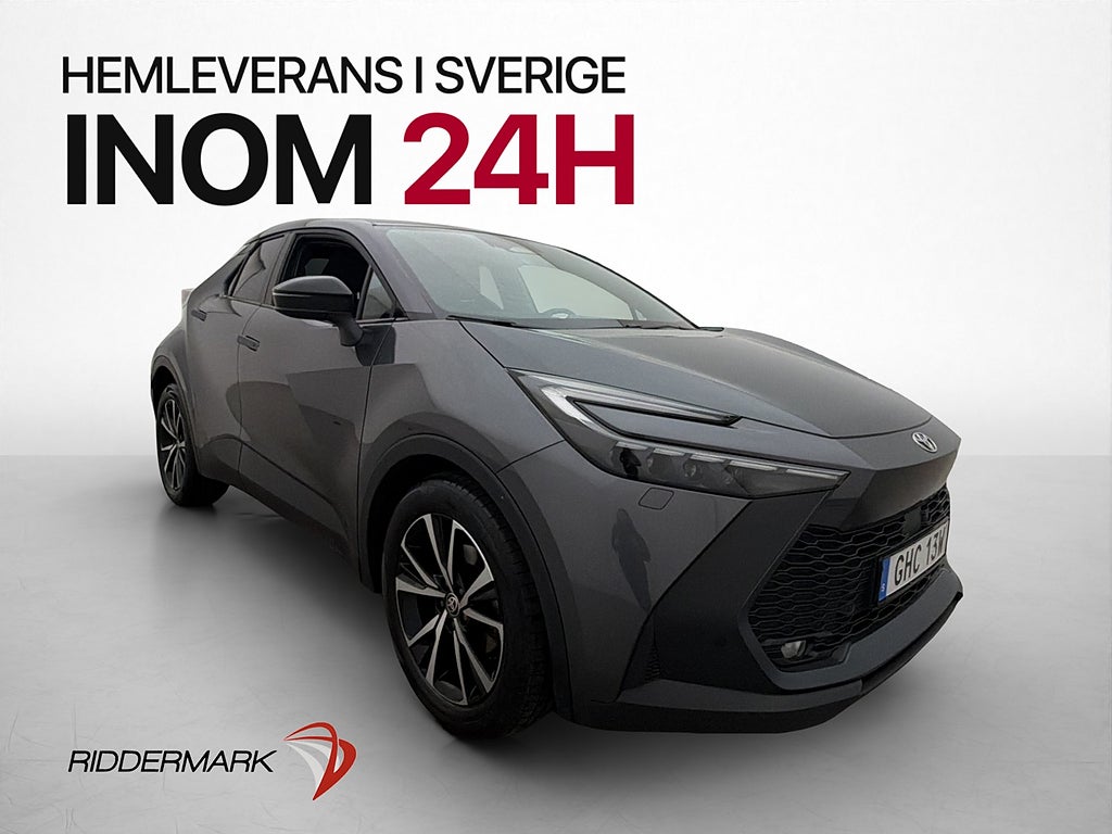 Toyota C-HR Hybrid Style Kamera Navi CarPlay Rattvärme