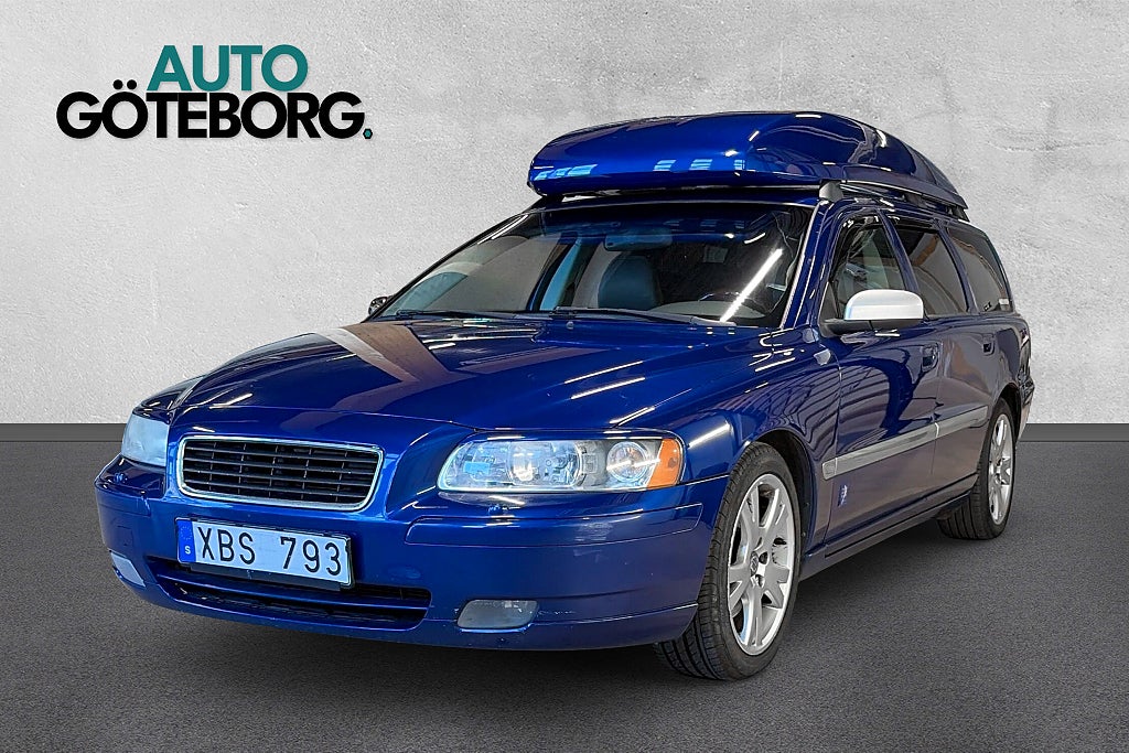 Volvo V70 2.5T Ocean Race V70 Takbox Unikat Välvårdad Dragkrok 