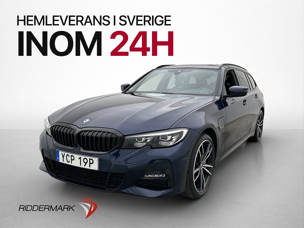 BMW 330e Touring M Sport Skinn Kamera Drag Hifi CarPlay