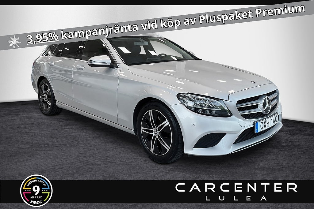 Mercedes-Benz C 220d T d 9G-Tronic 194hk B-Kamera/Gps/D-värm