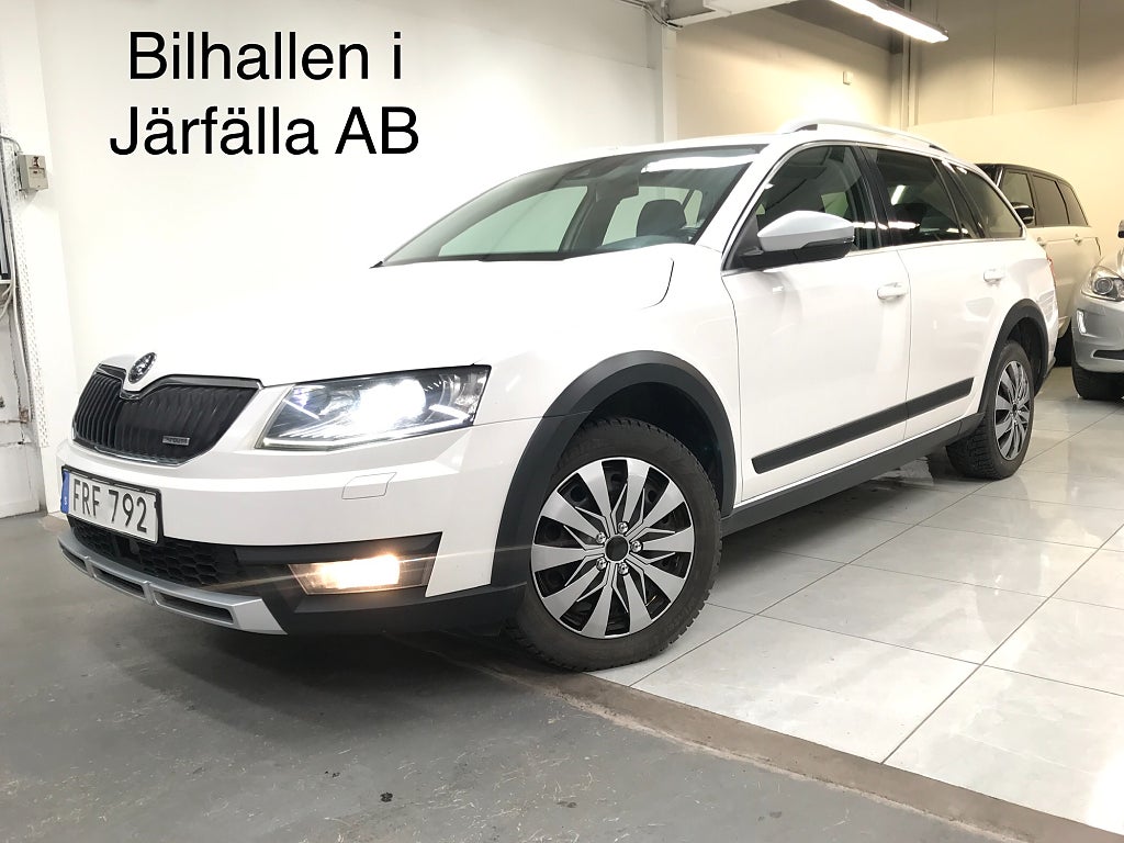 Skoda Octavia Scout Automat bes ny servad  2.0 TDI 4x4 Euro 6