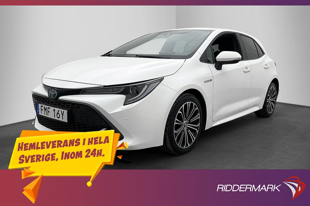 Toyota Corolla Hybrid 122hk Style Kamera Navi Rattvärme