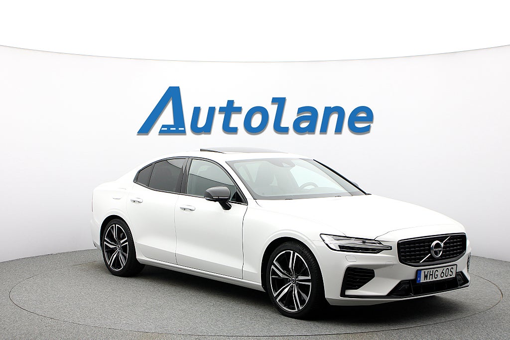 Volvo S60 T8 AWD R-Design, Taklucka, HUD, 360°, H/K, Ventilerade