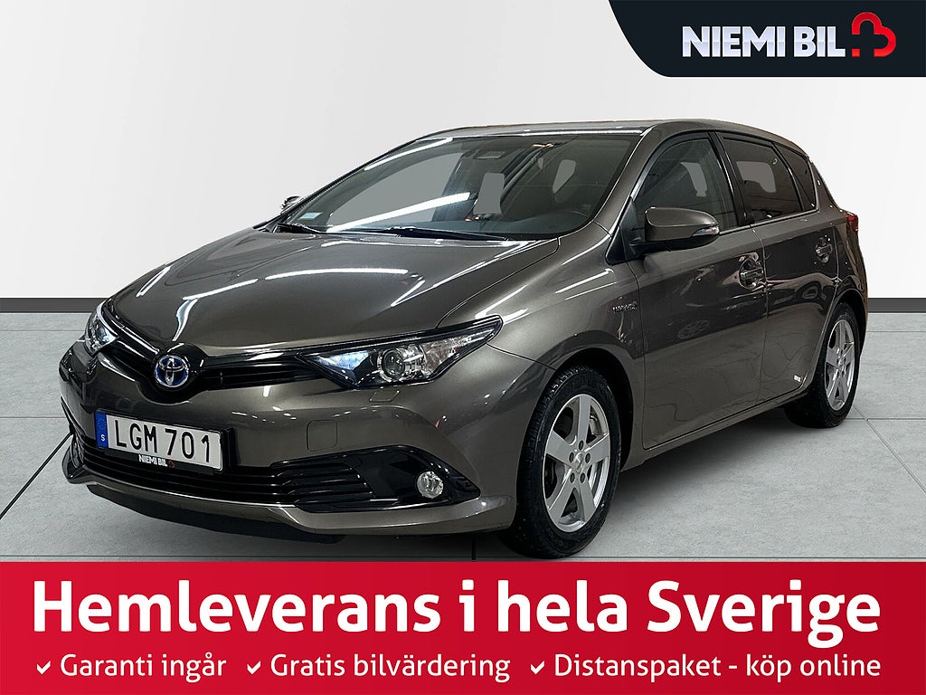 Toyota Auris Hybrid e-CVT Touch & Go Edition Mvärm B-kamera Navi S&V