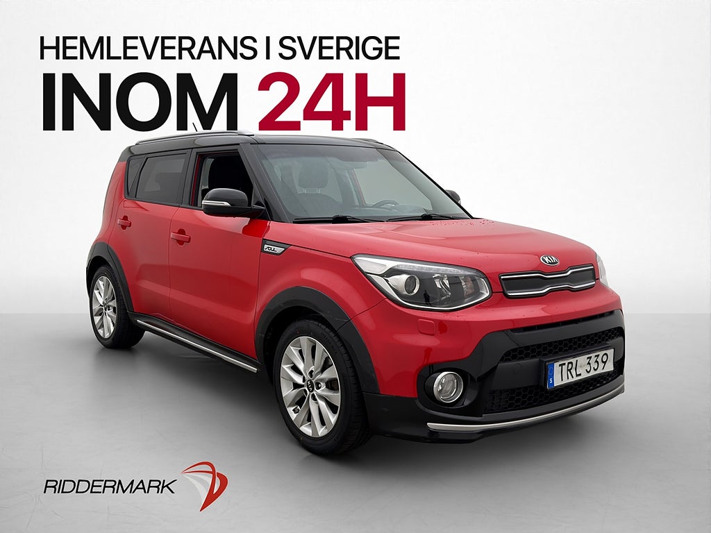 Kia Soul 1.6 CRDi 136hk Komfort Kamera CarPlay Rattvärme