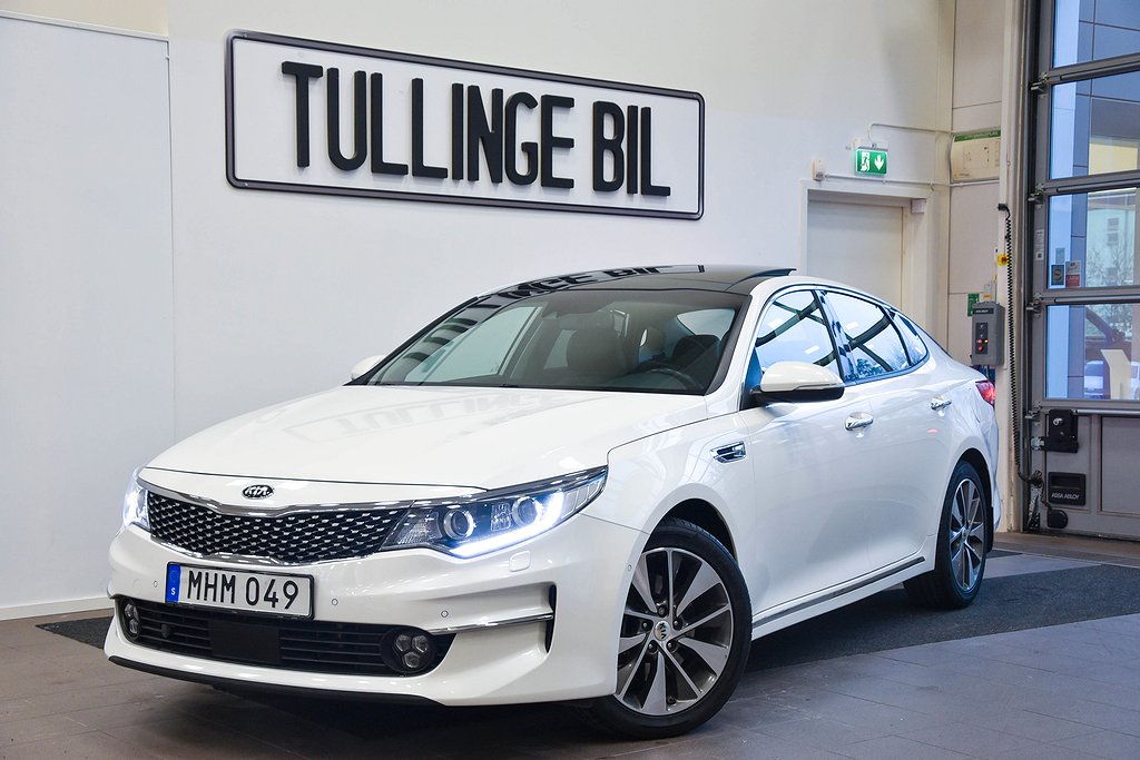 Kia Optima 1.7D 141HK DCT GLS Launch Edition Pano Navi H&K 